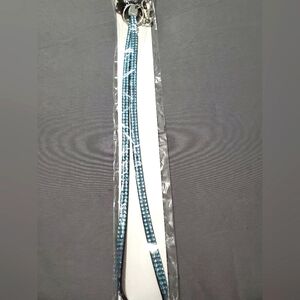 Light Blue Sparkle, Medical Lanyard